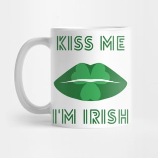 Kiss Me I'm Irish St Patricks Day Mug